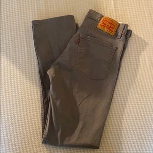 Levi’s 513 grey 31x32 jeans